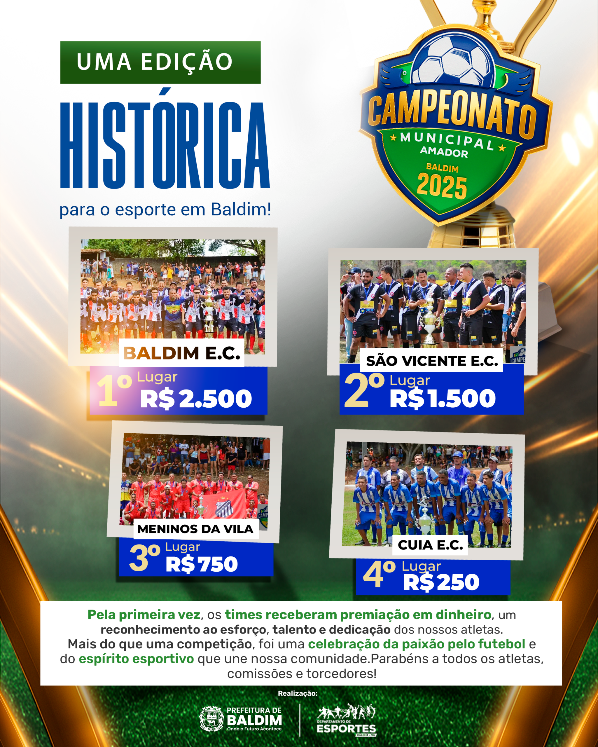 Campeonato Municipal – Final Histórica